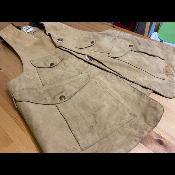 Vintage Filson 10 pocket Hunting Fishing  Vest - Picture 2 of 10